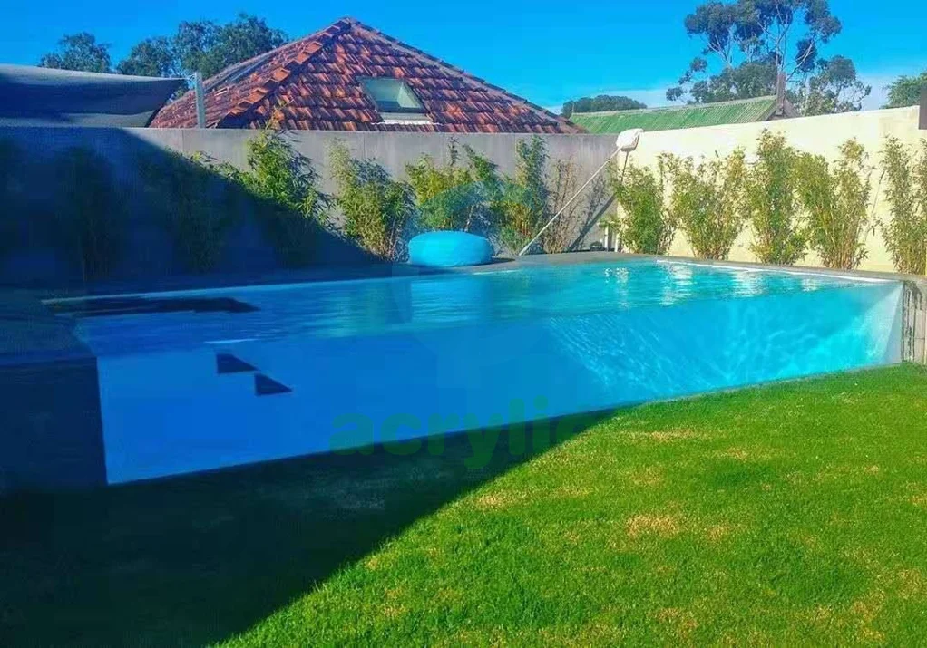 PG Water Slide Diving Board Plexiglass Acrylic Swimming Pool