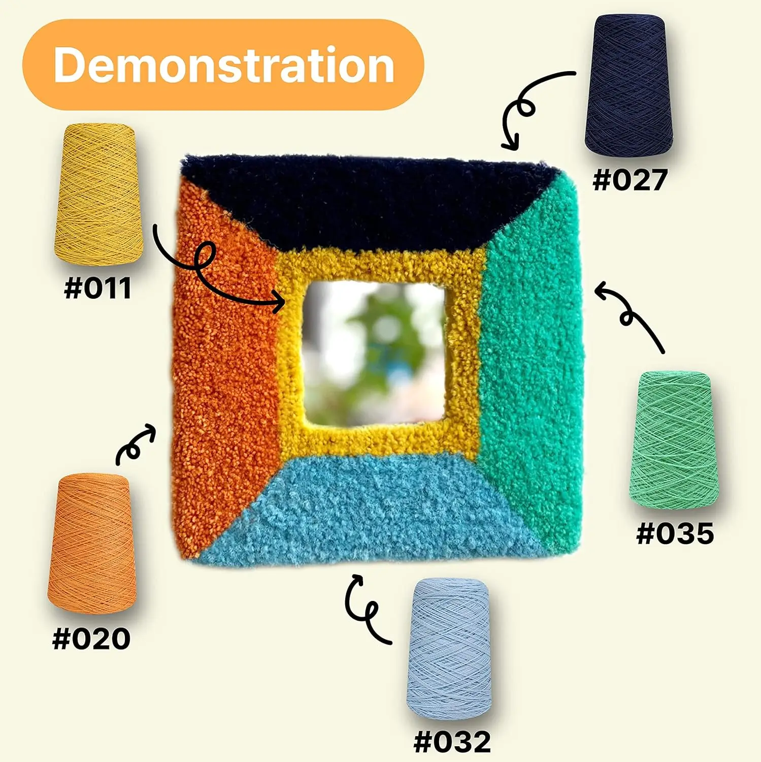 Free Sample Wholesale 100% Wool Yarn For Knitting Customized Pure Wool 65-Color Yarn For Rug Tufting Gun