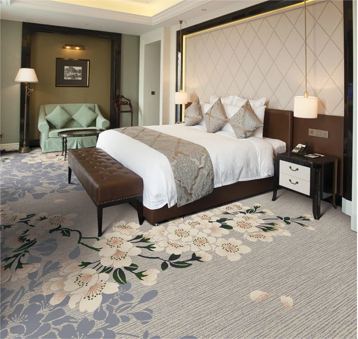 Nylon Printing Carpet 100% Polypropylene wall to wall Indoor Carpet for  Commercial office