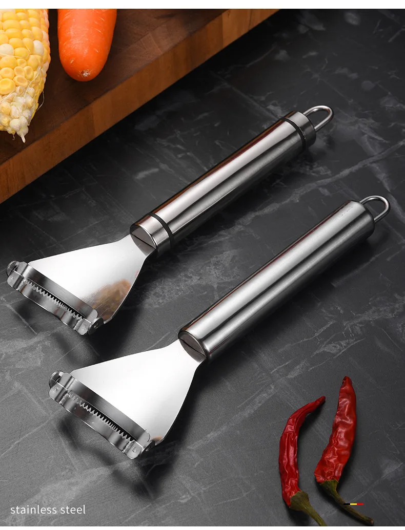 Fruit Vegetable Tools Stainless Steel Corn Stripper Corn Kerneler Peeler
