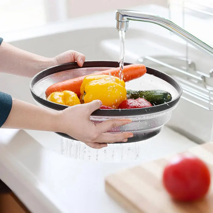 RSC round PP  Microwave Oven Splash Cover Multi-Use Plastic for Oil and Kitchen Applications