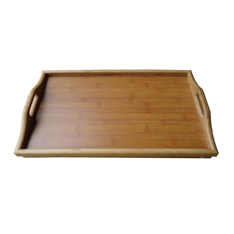 
Foot Bamboo Plate Bamboo Folding Table Bamboo Rectangular Tray And Packaging trays 