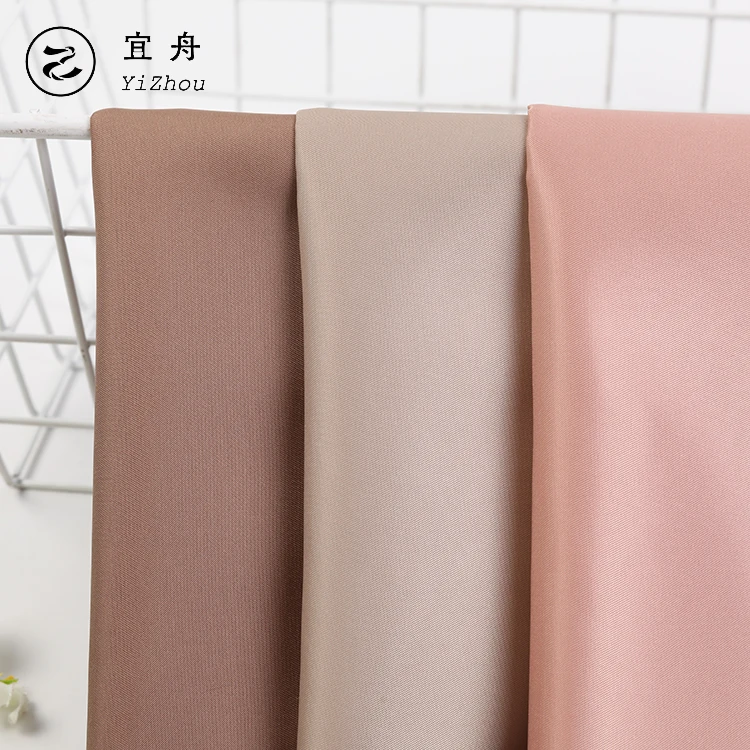 2101 High Quality & Best Price 290T twill taffeta soft silk lining cloth fabric polyester clothes for sale