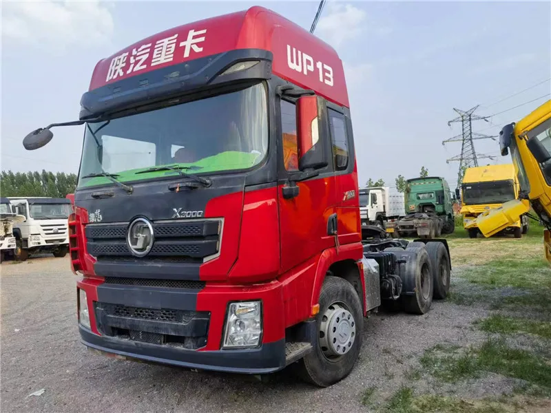 Great Standard LHD/RHD WP380E Used Tractor Trailers Head Trucks Shacman