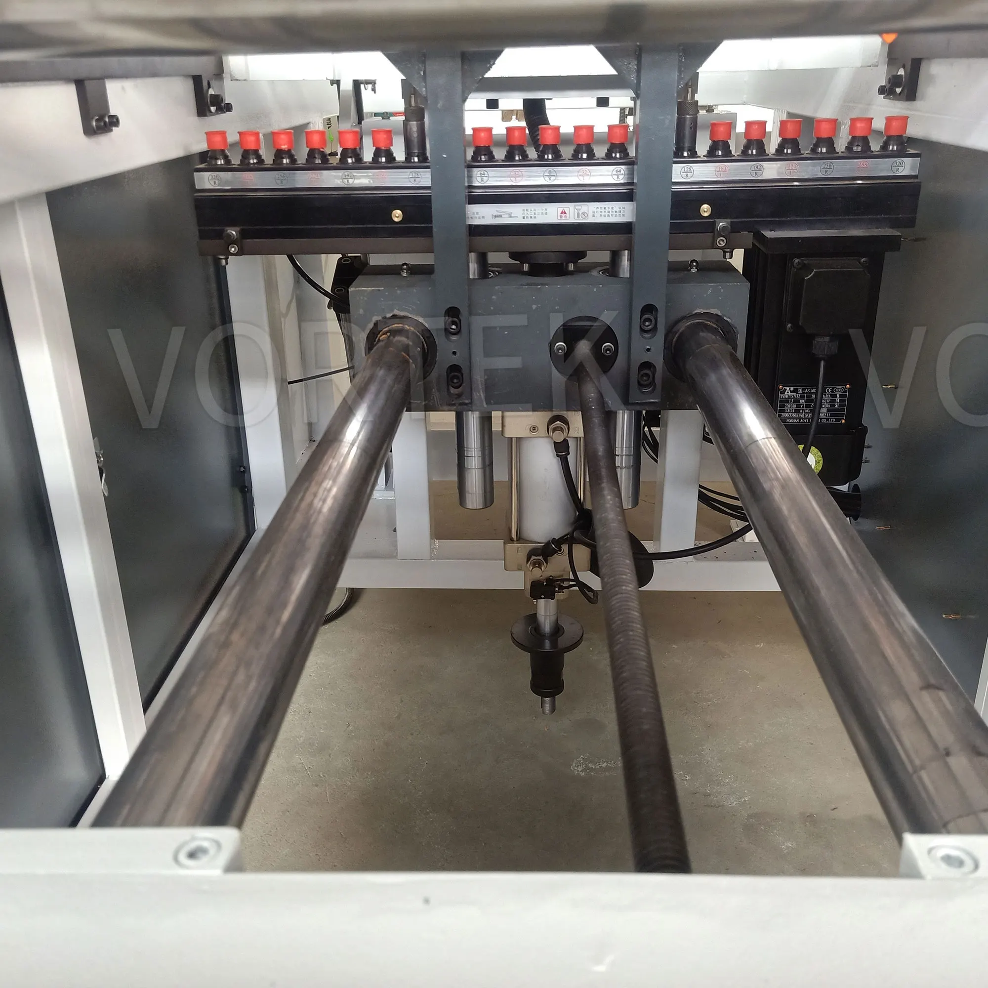MZ73212A Woodworking 2 Head Multi wood panel board small engine cylinder boring machine