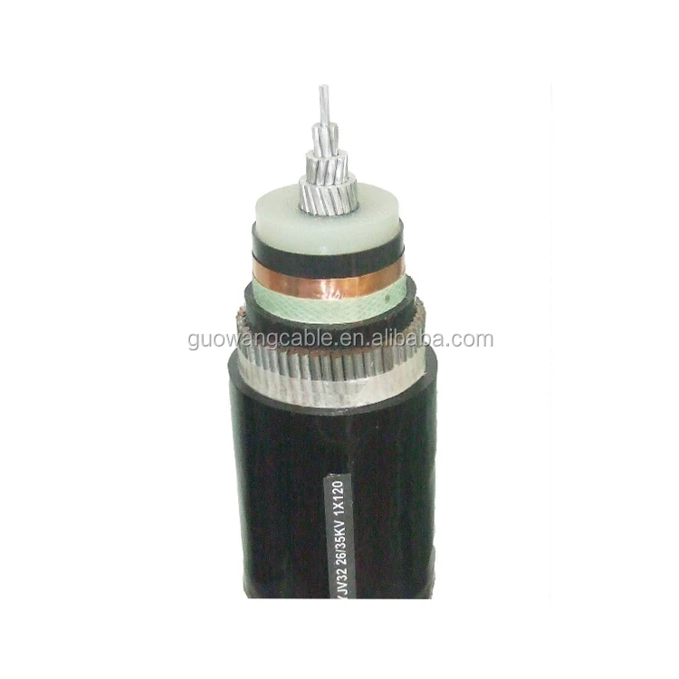 DIN VDE Standard Medium Voltage Power Cable Aluminum Cable NA2XS2Y