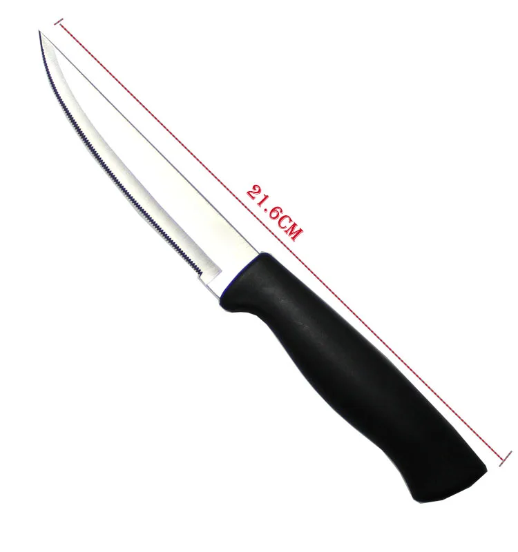 High quality kitchen knife custom Classic Serrated 6 inch Steak Knife set