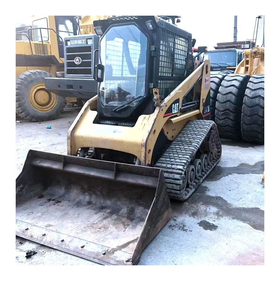 Hot Selling Skid Steer tracked  skid steer cat 247b  Used Caterpillar Cat247b  High Efficiency on sale