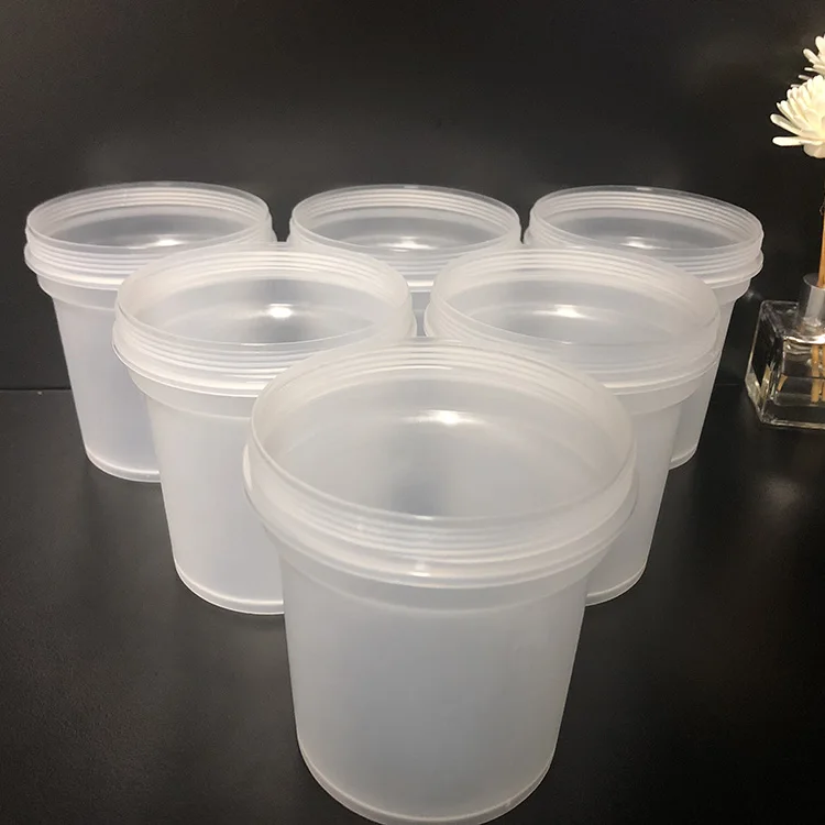 Hot Selling Disposable Yogurt 100ml 200ml 300ml 500ml 1000ml clear Plastic Ice Cream Dessert Cup with