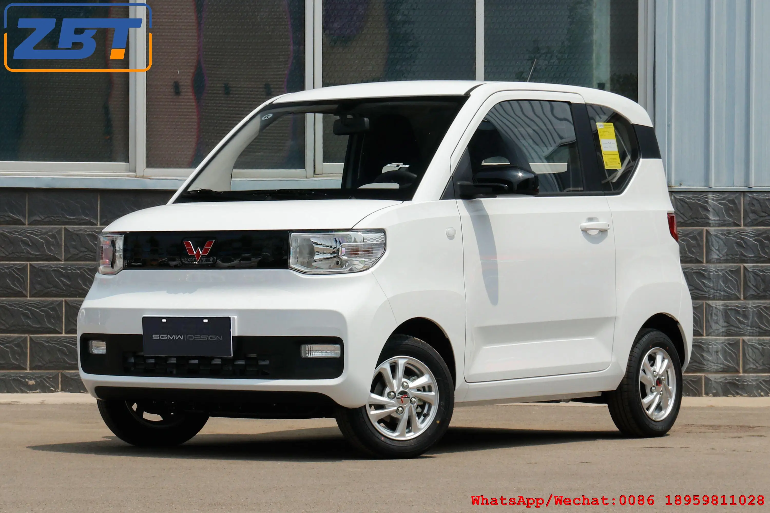 Китайский брендовый Новый SGMW WuLing Hongguang miniev 4-местный мини-купе задний небольшой электрический автомобиль для
