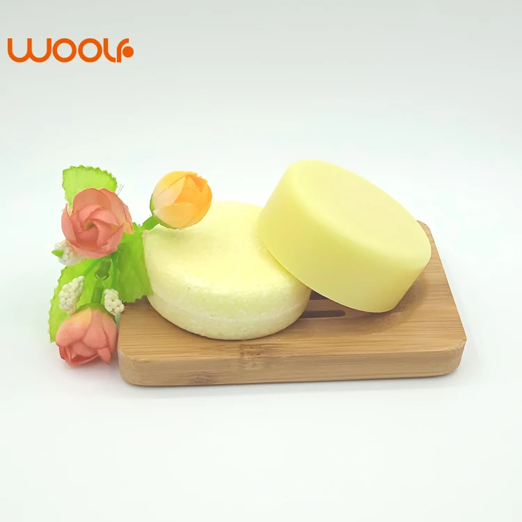 Wholesale OEM zero waste solid mango shampoo bar low moq boite shampoing a barre