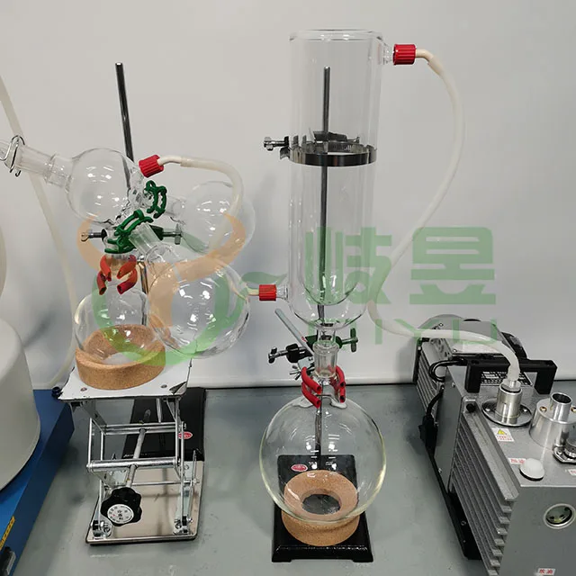  Лаборатория очистки кбр QIYU 2l 5l или для домашнего использования с коротким циклом дистилляции