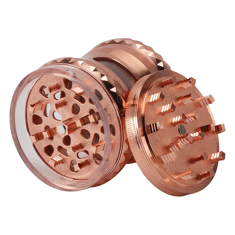 Yiwu Erliao wholesale manual herb grinder new arrival spice herb grinder high quality zinc alloy metal herb grinder