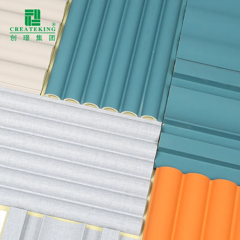 Foshan Supplier Hot Selling Waterproof Pvc 3d Wall Panel for Interior Wall Ceiling Decoration OEM WPC Wall Panels