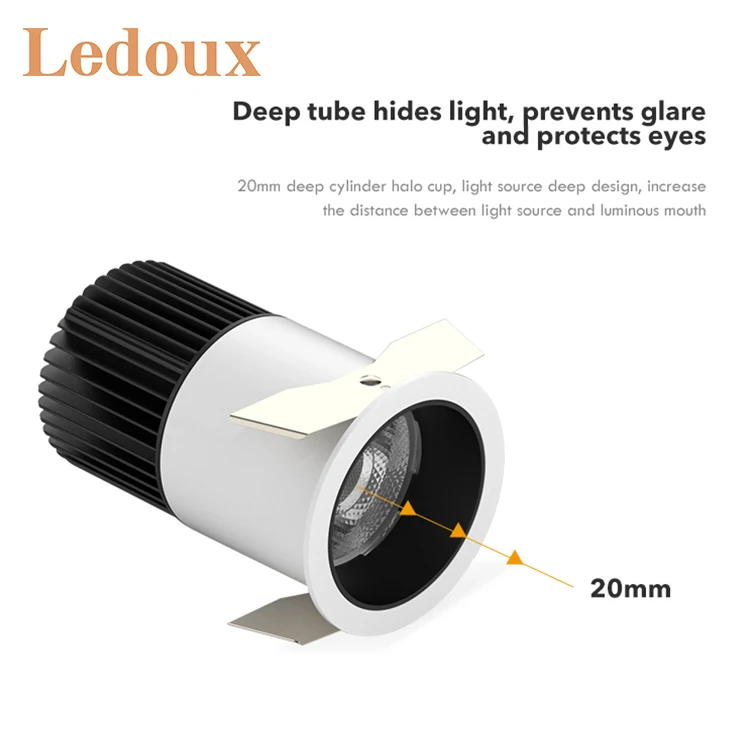 Светодиодный потолочный светильник в алюминиевом корпусе, 20 Вт, 30 Вт