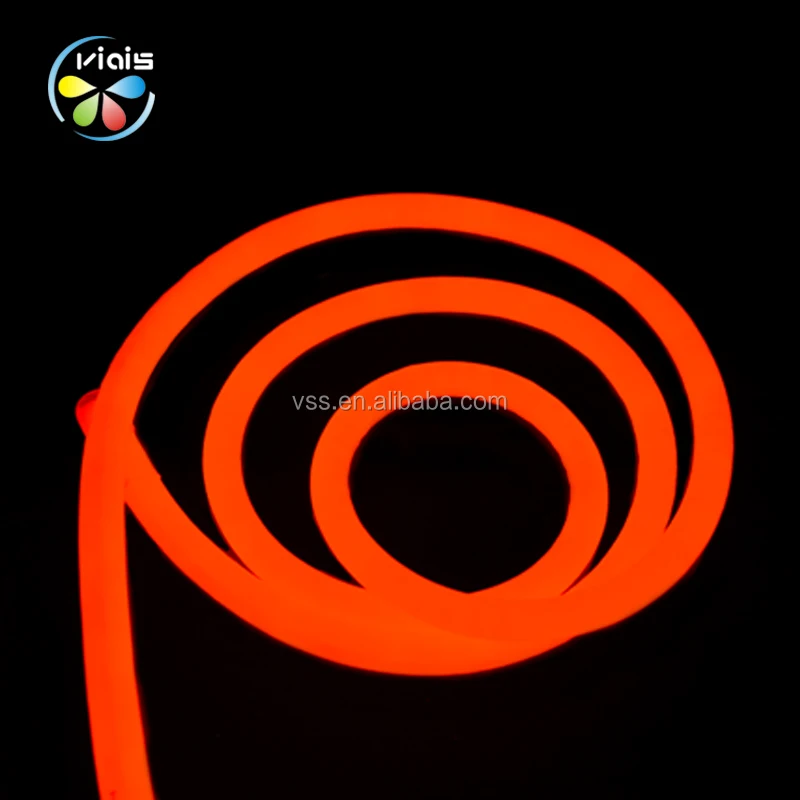 12 В постоянного тока/24 программируемая SMD круглая Мечта Цвет RGB Гибкая светодиодная неоновая