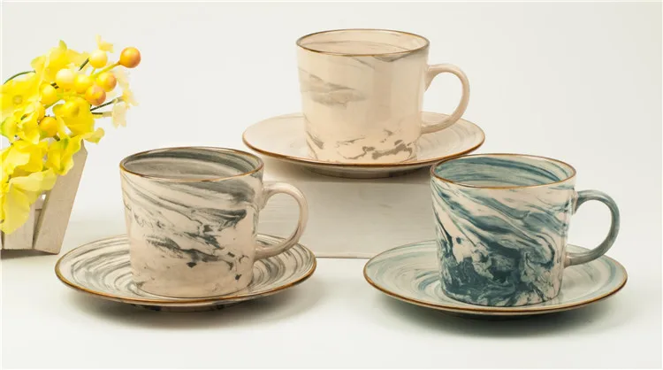 Cheap  wholesale stoneware table ware color glazed plate bowl mug ceramic dinner ware set