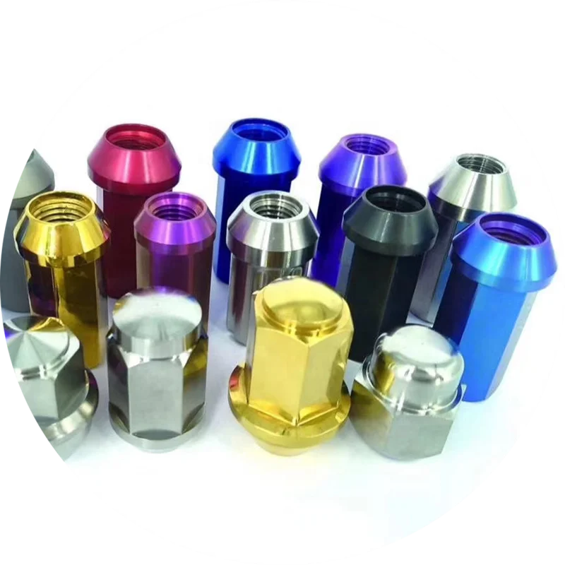 Titanium lug nut