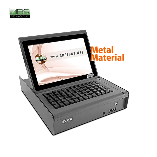 Integrated keyboard and card reader cloud pos  system pos cash register for Various purchase scenarios cpu J1900