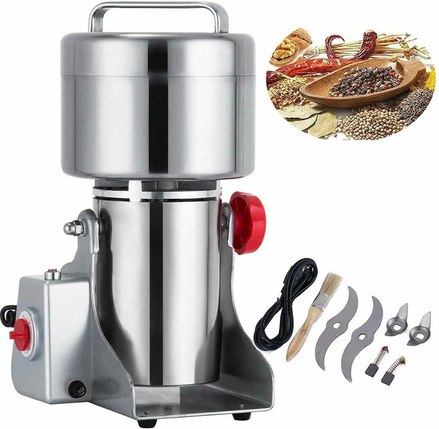  350g 500g 750g 1000g 2000g домашняя или коммерческая новая кофемолка нержавеющая сталь большой бункер пищевой подъемник для подачи крупы и риса шлифовальная