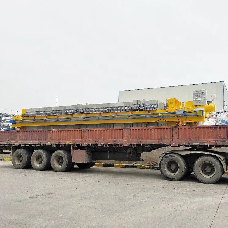 Automatically pull plate filter press mud mechanical filter press
