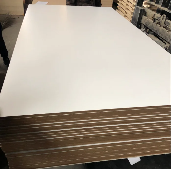 Different Color E1 Glue 18mm Melamine Mdf for Furniture Use