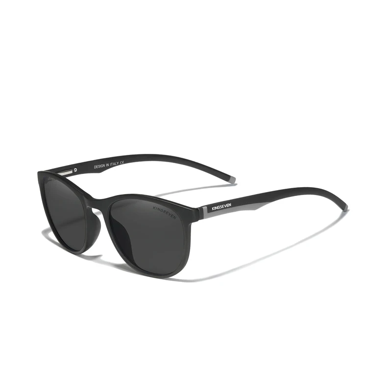 KINGSEVEN Glasses Men TR90 Frame TAC Lens 2022 Sun Glasses For Men 100% Polarized UV400 Retro Eyewear Glasses Women Shades 9007T