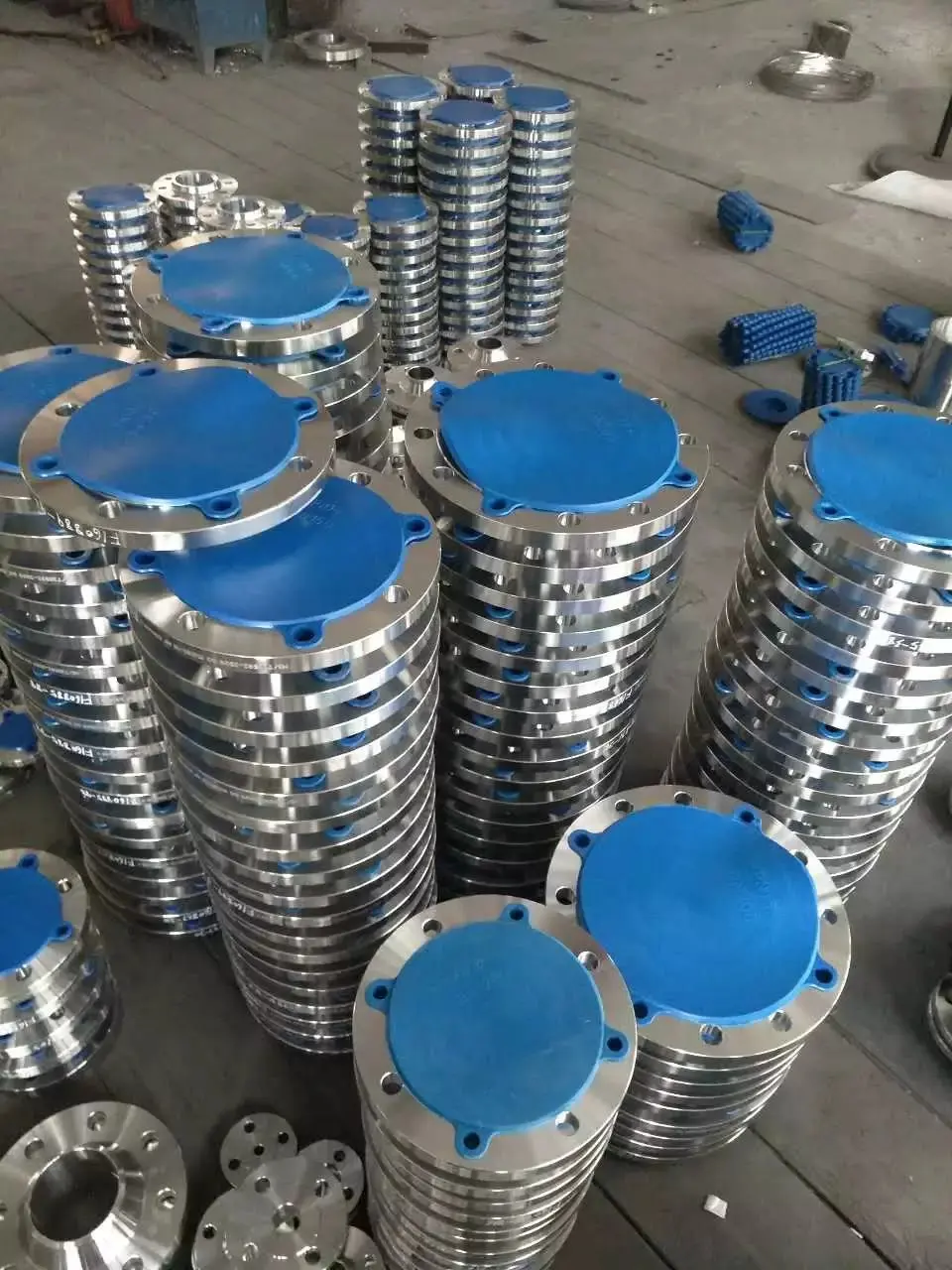 DIN2545 плоский фланец для сварки (без застежки) PN40 304L нержавеющая сталь SO