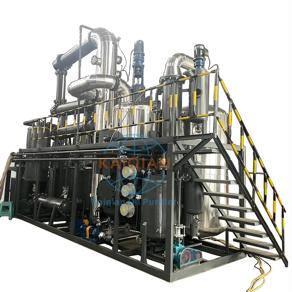 Waste oil recycling distillation equipment 2 tons per day Environmentally friendly economy!