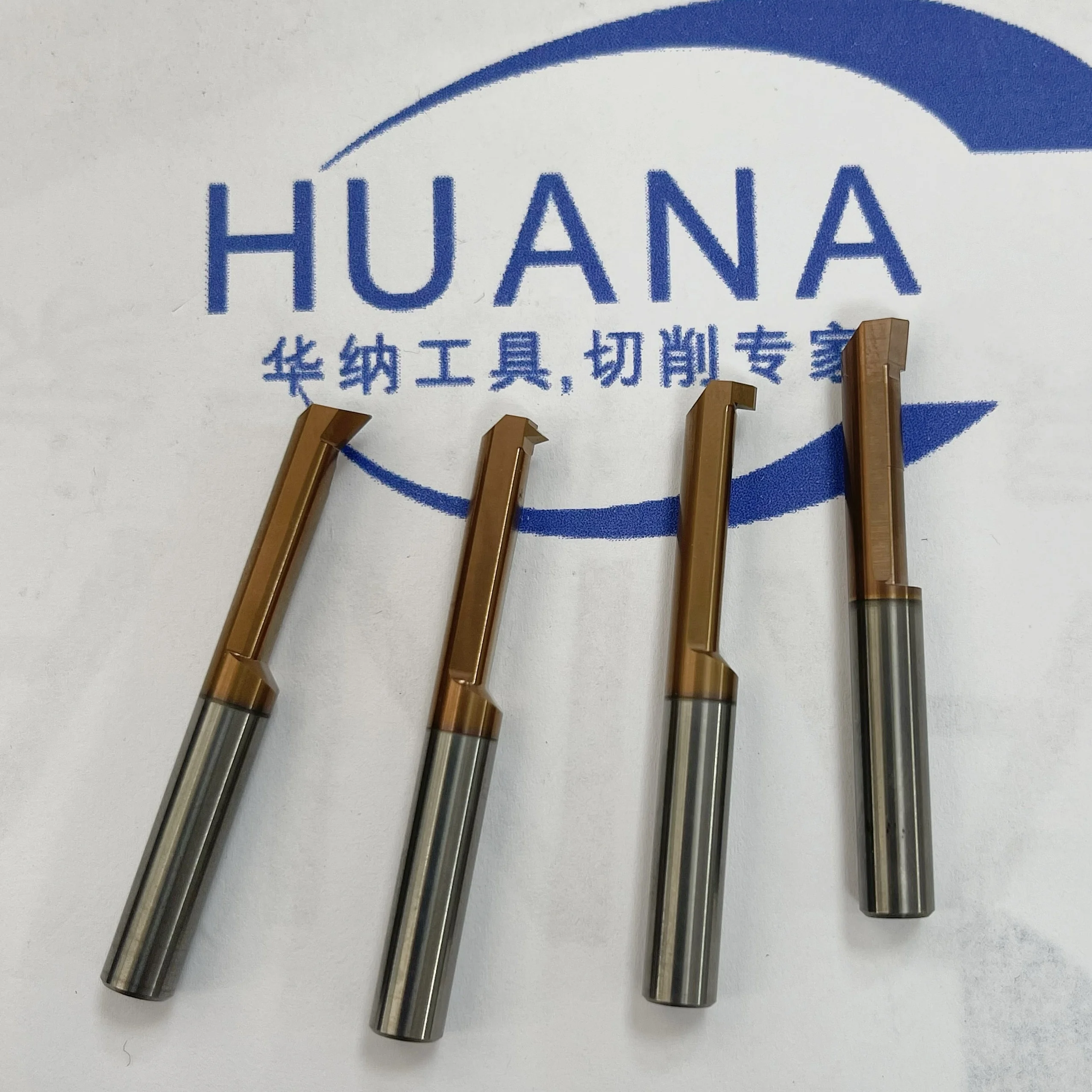 HUANA Micro Boring Tool CNC Cutting Tool Carbide Non-standard End Mill for Turning