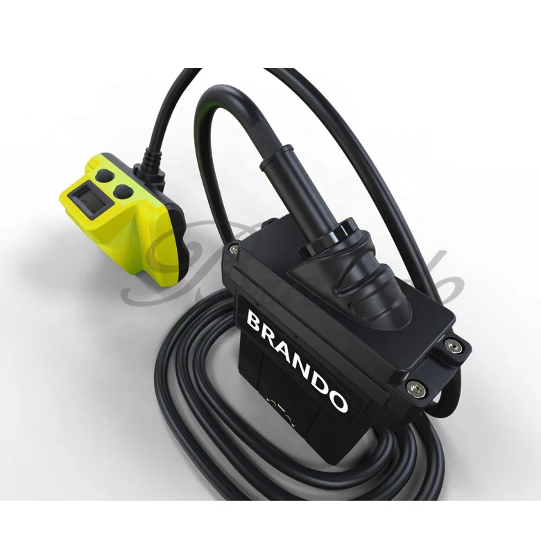 KL6M-D LED Miner Safety Lamp Underground Headlight Led Display Miners Cap Lamp With Magnetic USB Charger For Coal Mining