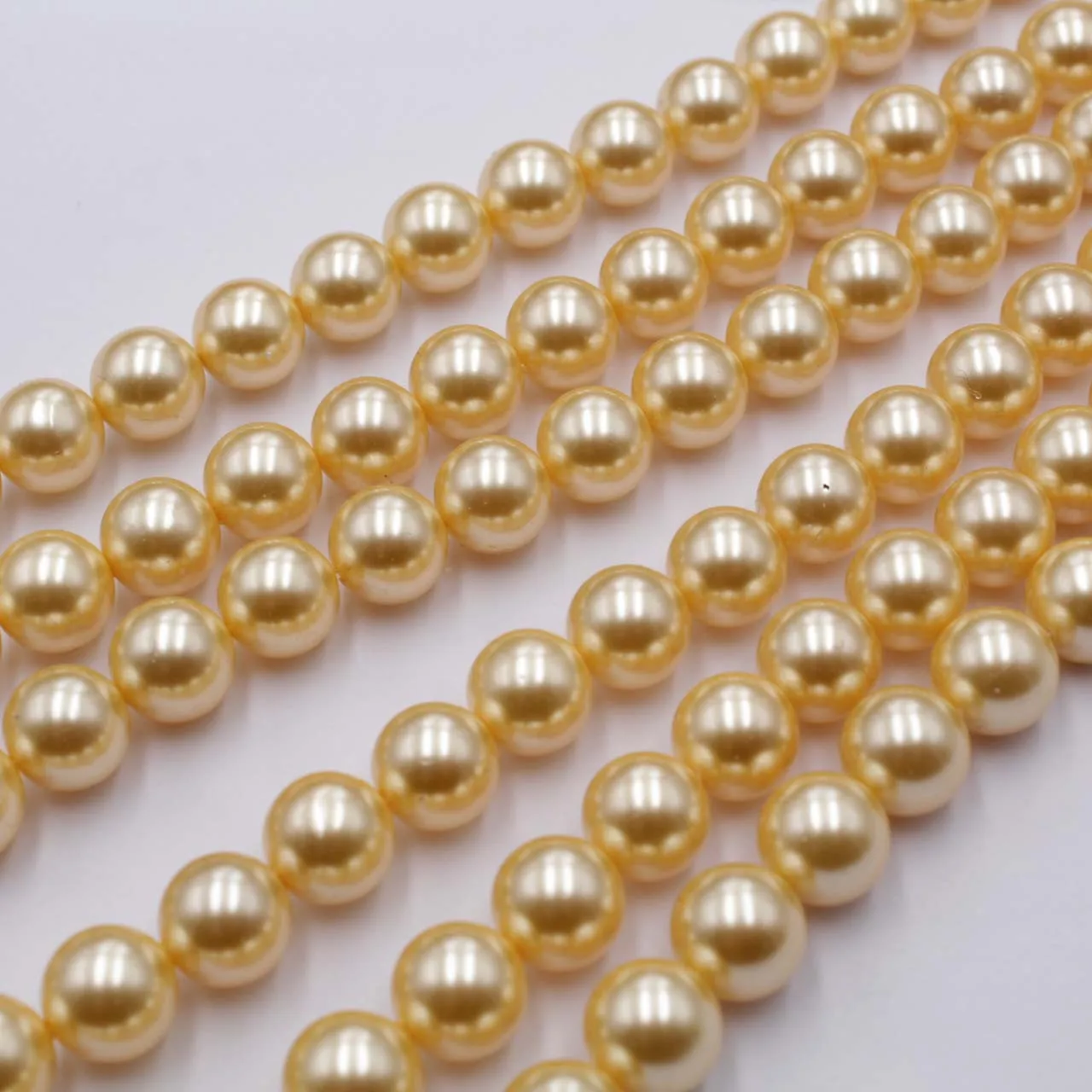 High Quality Austria Crystal Glass Pearl Round Shape Glass Pearl Beads For Diy Jewelry Making
