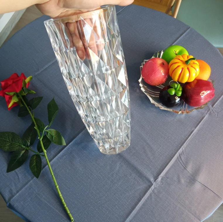 Middle Design Bohemia Style Modern Flower Vase Glass Vase Glass & Crystal Vases