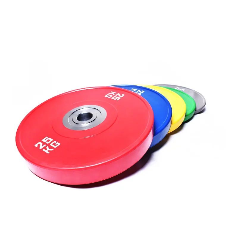 Wholesale High Quality Professional Competition Rubber Bumper Weightlifting Plate