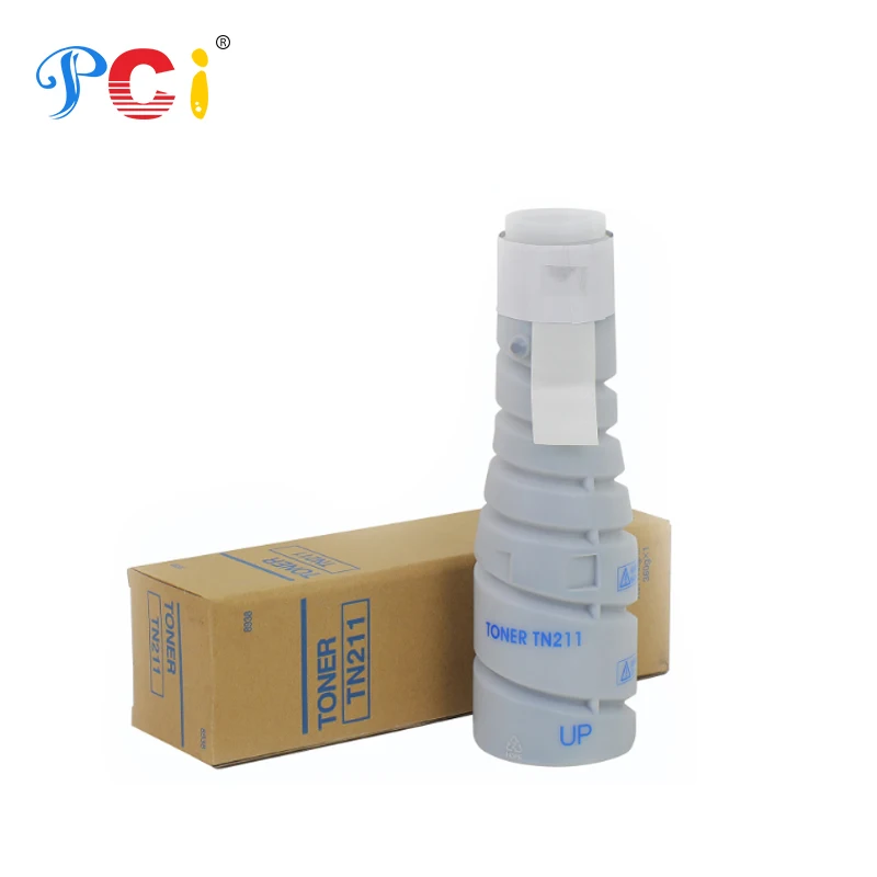 PCI TN211 TN-211 TN 211 черный совместимый картридж с тонером для копировальных аппаратов Konica Minolta тонер bizhub 200 222 250 282 220 362 принтер