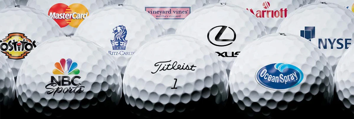 Custom Golf Ball Logo Text Printing Personalized