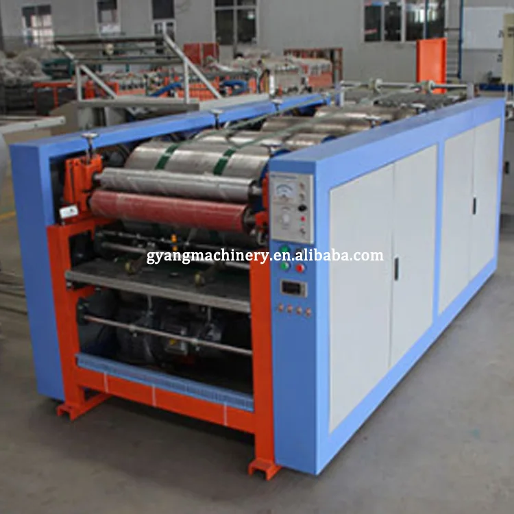 Mini Logo Bag Printer 3 Colors Pp Bag Flexographic Printing Machine For Plastic Bags