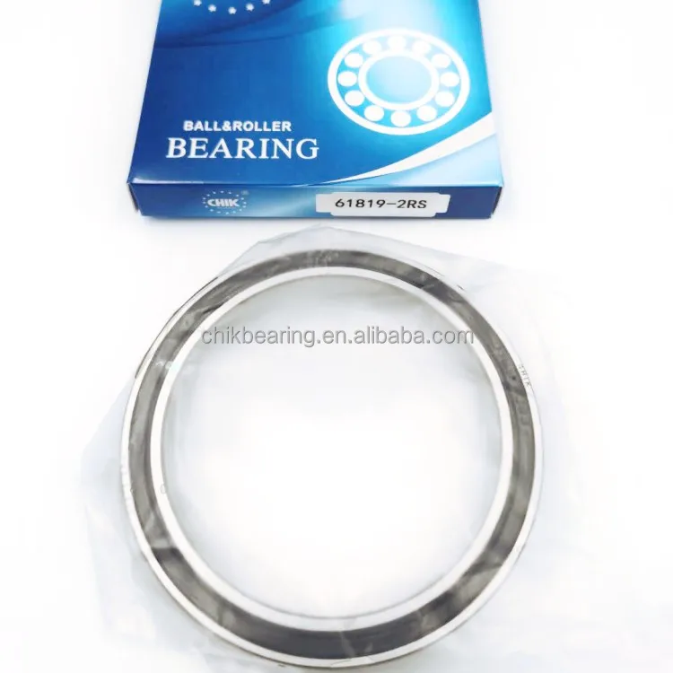 Thin Wall Deep Groove Ball Bearing 6810-2RS 6811-2RS 6812-2RS 6813-2RS 6814-2RS 6815-2RS 6816-2RS 6817-2RS 6818-2RS 6819-2RS