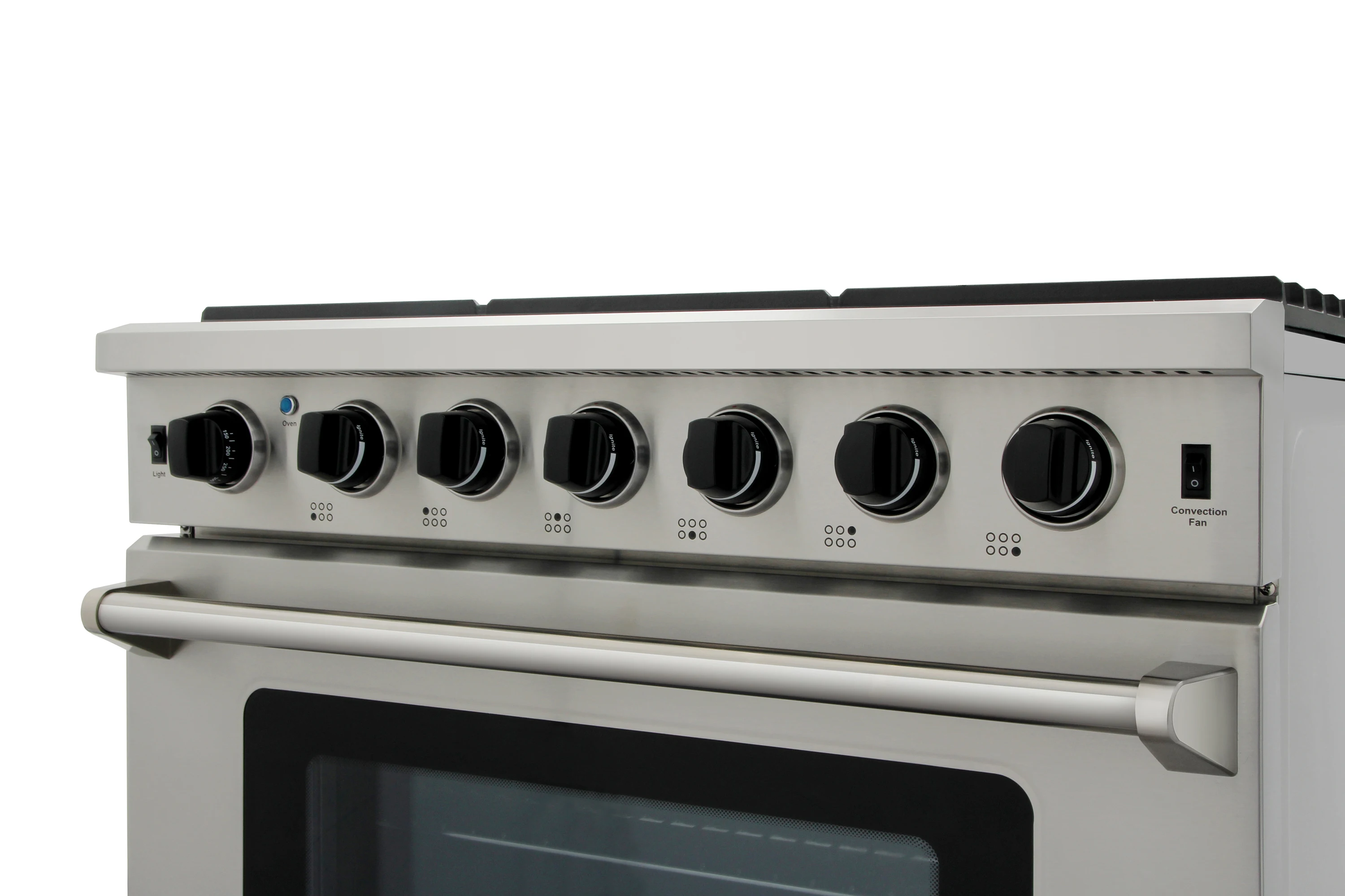 6 Burner 36 inch All Gas Range Freestanding 5.8 cu.ft Oven Capacity With The Kitchen Cooker