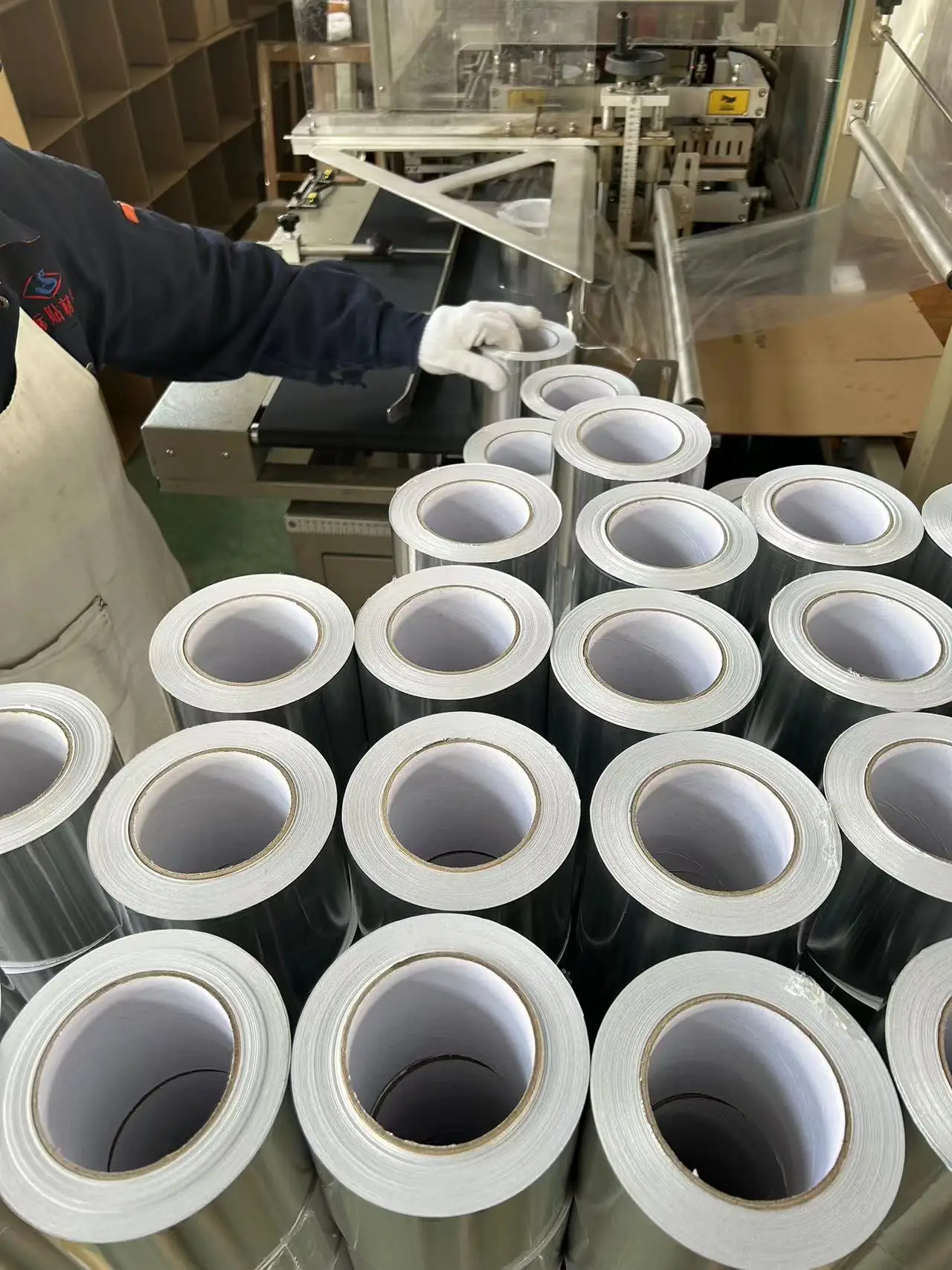 Best Moisture Barrier Waterproof Repair Packing Aluminum Foil Tape High Temp Foil Dryer Vent Tape