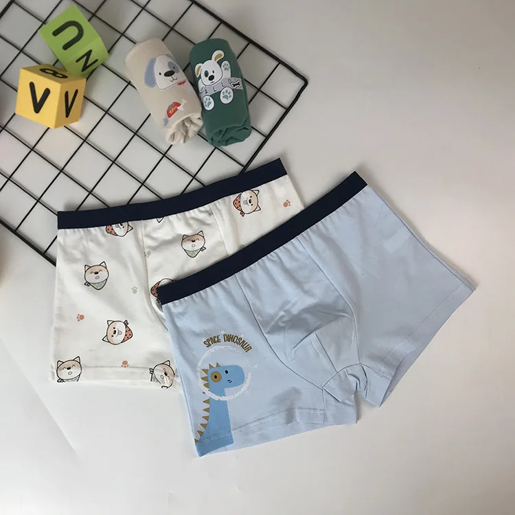 
New fashion children underwear pouch 100% cotton boxers wholesale kids child underwear 