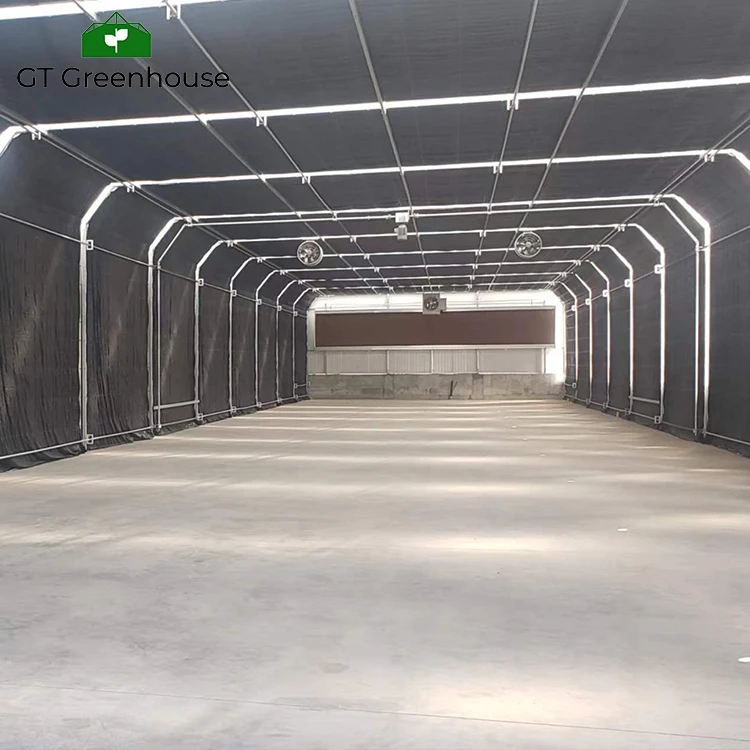 GT blackout system green house black out fully automated light dep greenhouse