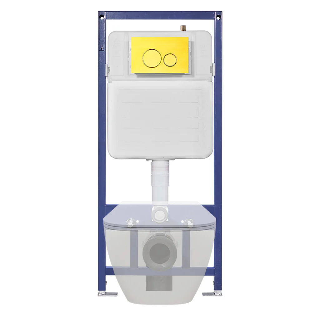 TUSSON Concealed Cistern Toilet WC Wall Hang Toilet Durable Construction for Compact Bathrooms in Algiers