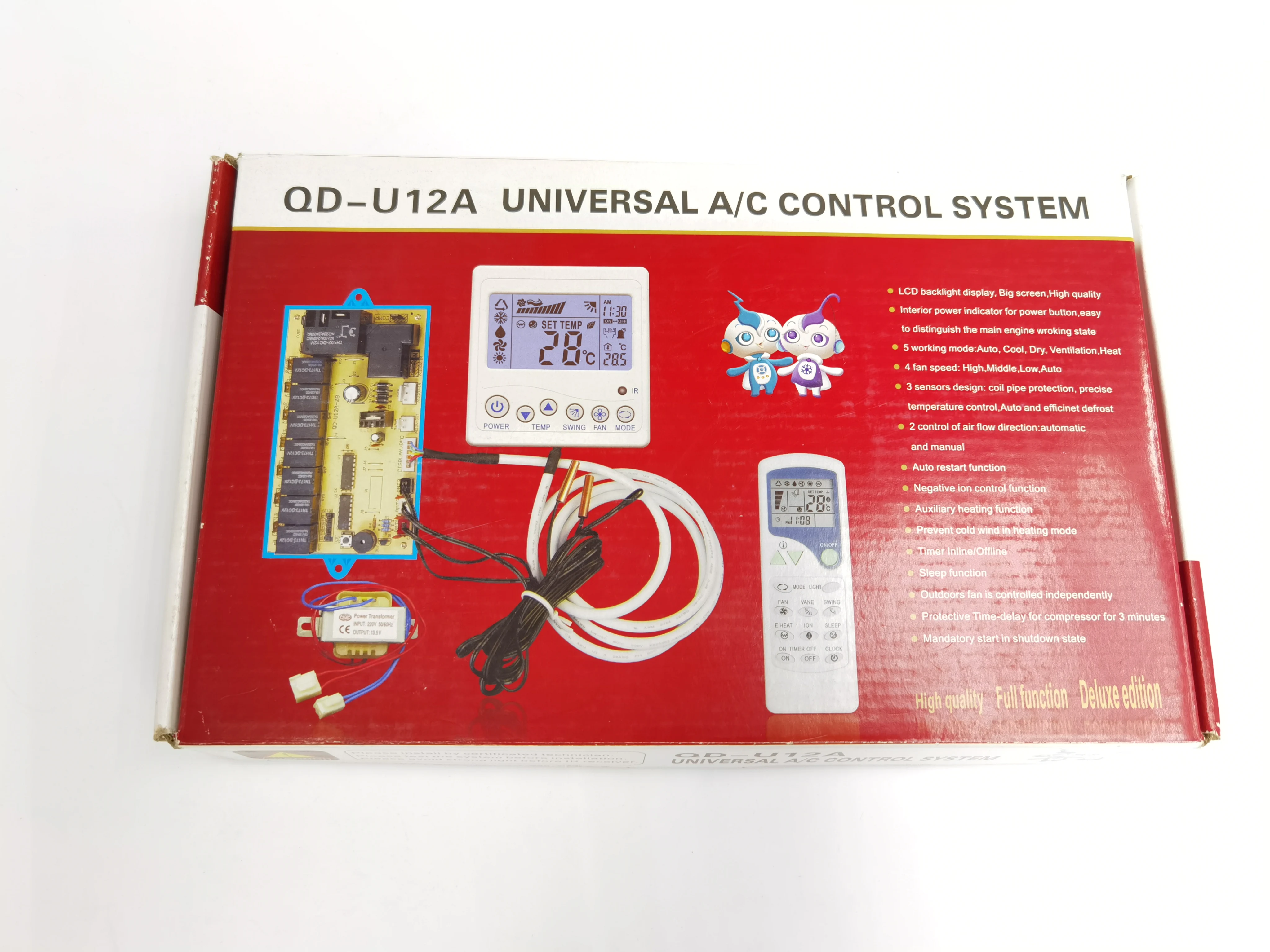 Universal air conditioner control system QD-U08C A/C spare parts