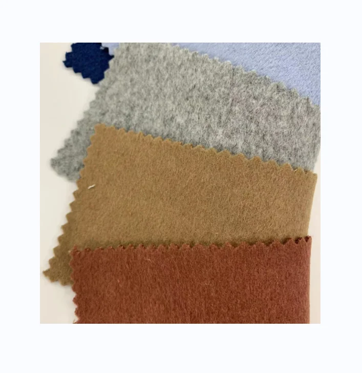 50%W 50%T Double-sided smooth wool 860g/m  fabric Suitable for winter clothing, coats, wool coats, etc.