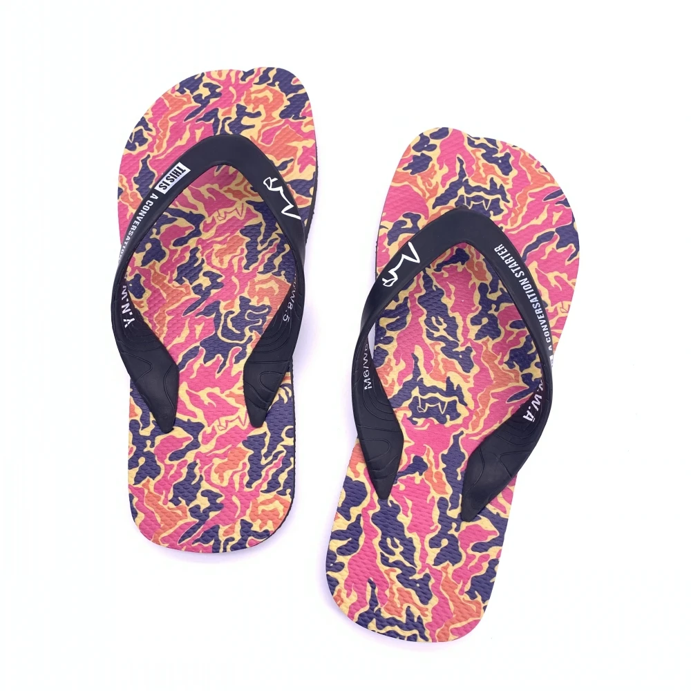 Ladies Footwear Manufacturers Double Plugs Thongs Flip Flops