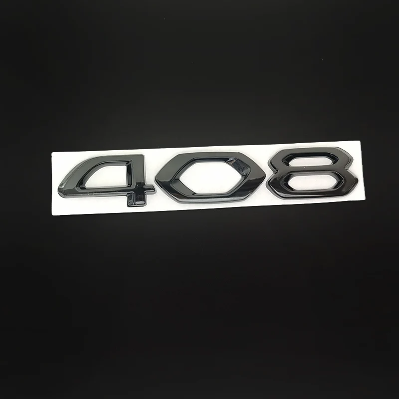 4008 5008 3008 2008 307 301 206 PEUGEOT letter badge Car stickers for Peugeot Darth Vader refit accessories  front decorate