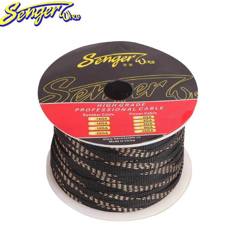 Износостойкая проволочная защитная втулка для домашних животных нейлоновая высокоогнестойкая телескопическая змеиная кожа, эластичная плетеная проволока 10 мм