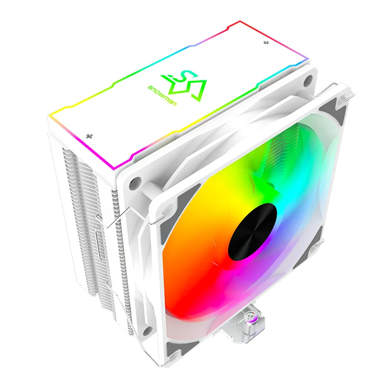 SNOWMAN Standard Products CPU Cooling Fan LGA 2011 1155 775 1156 120mm CPU Radiator Cooler Customizable CPU Cooler For Computer