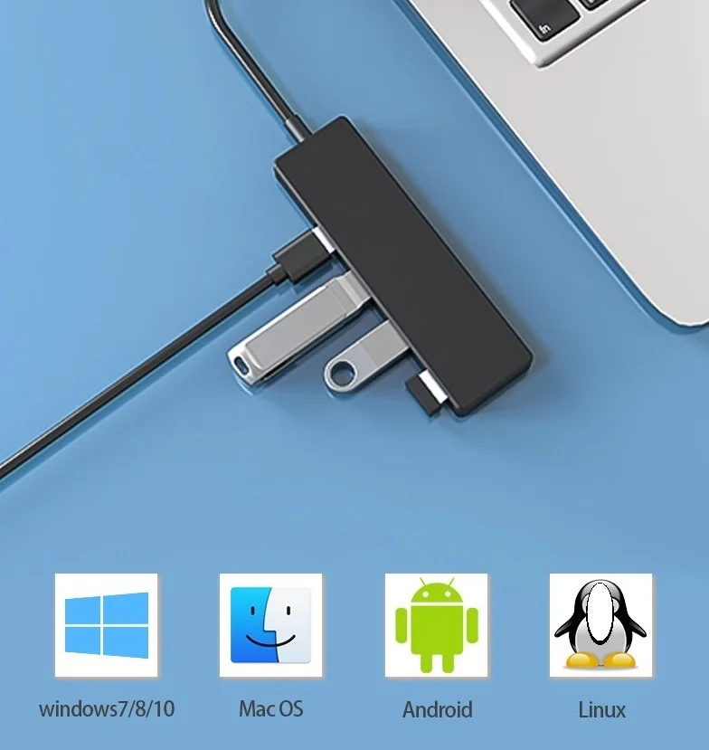 3 0 удлинитель высокоскоростной 4-портовый USB-концентратор разветвитель USB интерфейс универсальное устройство для